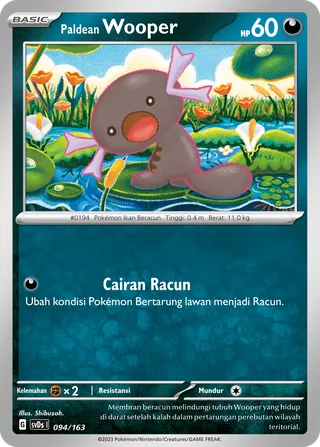 Paldean Wooper (ex Compact Deck 094/163)