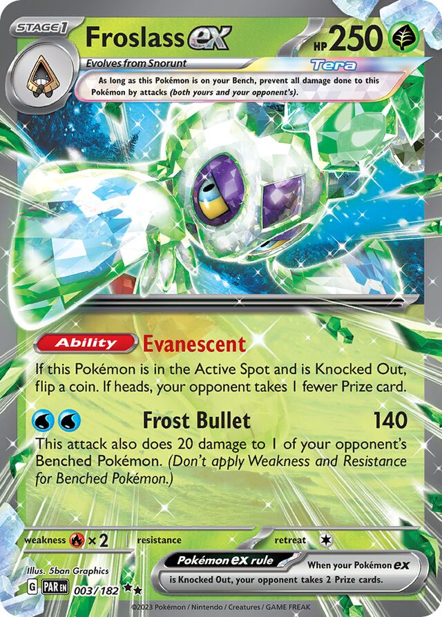 003/182 Froslassex PAR Double Rare