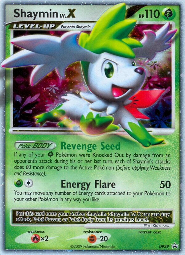 Shaymin VSTAR deals 350 DAMAGE but only when you're about to lose 