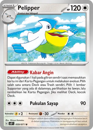 Pelipper (Snow Hazard 059/071)