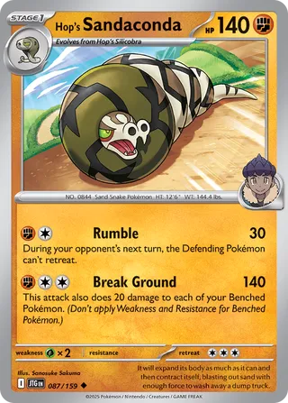 Hop's Sandaconda (Journey Together 087/159)