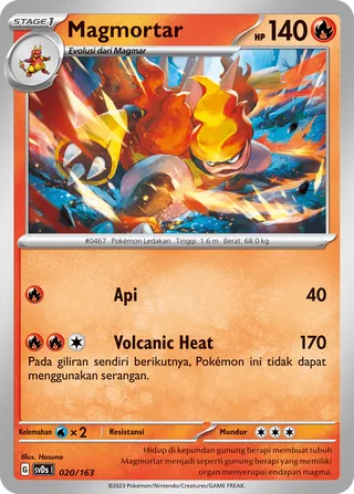 Magmortar (ex Compact Deck 020/163)