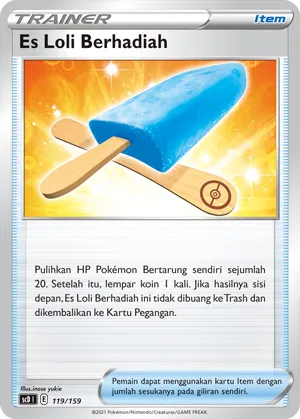 Lucky Ice Pop (Strength V Starter Deck 119/159)