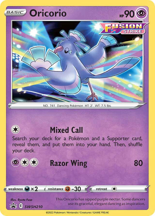 SWSH210 Oricorio SSP PROMO