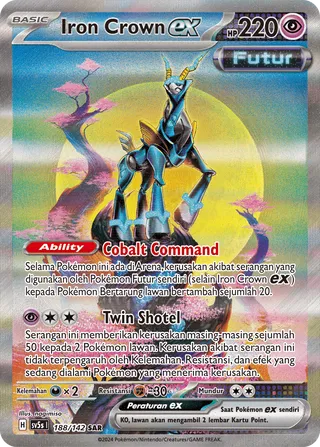 Iron Crown ex (Ace Paradox 188/142)