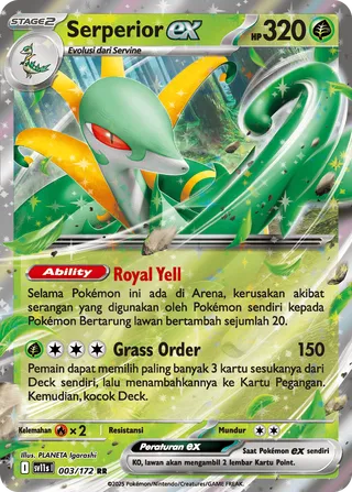 Serperior ex (Black & White 003/172)