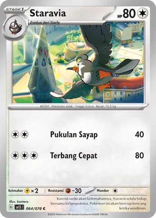 Staravia (Scarlet ex 064/078)