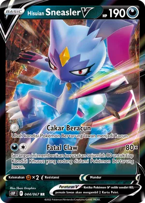 Hisuian Sneasler V (Space Juggler 044/067)
