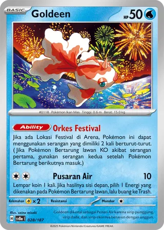 Goldeen (Terastal Festival ex 028/187)