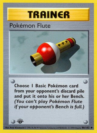 Pokémon Flute (Base Set 86/102)