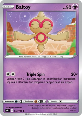 Baltoy (Star Birth 043/100)
