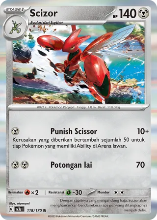 Scizor (Black Shine 118/170)
