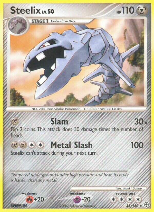 Steelix Diamond & Pearl 38/130 Rare