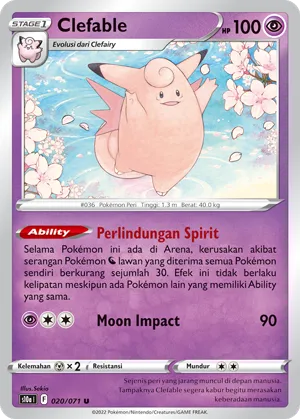 Clefable (Dark Phantasma 020/071)