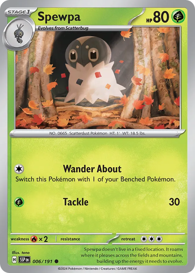 006/191 Spewpa SSP Common