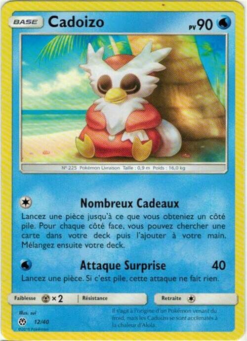 Delibird McDonald's Collection 2018 (French 12/40 —