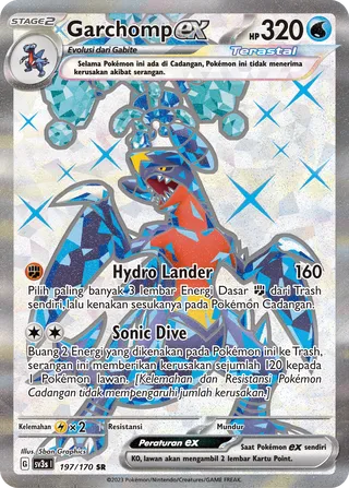 Garchomp ex (Black Shine 197/170)