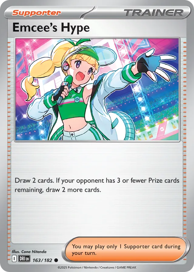 Emcee's Hype Destined Rivals 163/182 Common