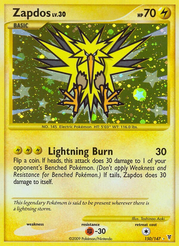 Zapdos Supreme Victors 150/147 Rare Secret