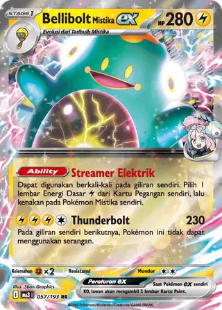 Iono's Bellibolt ex (MEGA Dream ex 057/193)