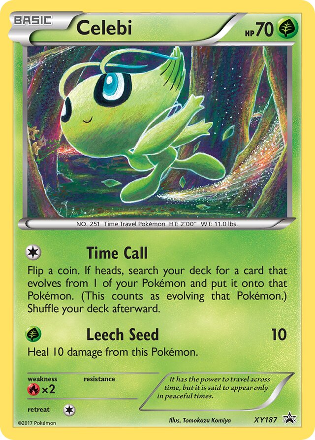 Celebi XY Black Star Promos XY187 PROMO