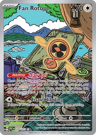 Fan Rotom (Ascended Heroes 250/217)