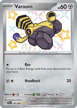 Varoom (Paldean Fates 192/091)
