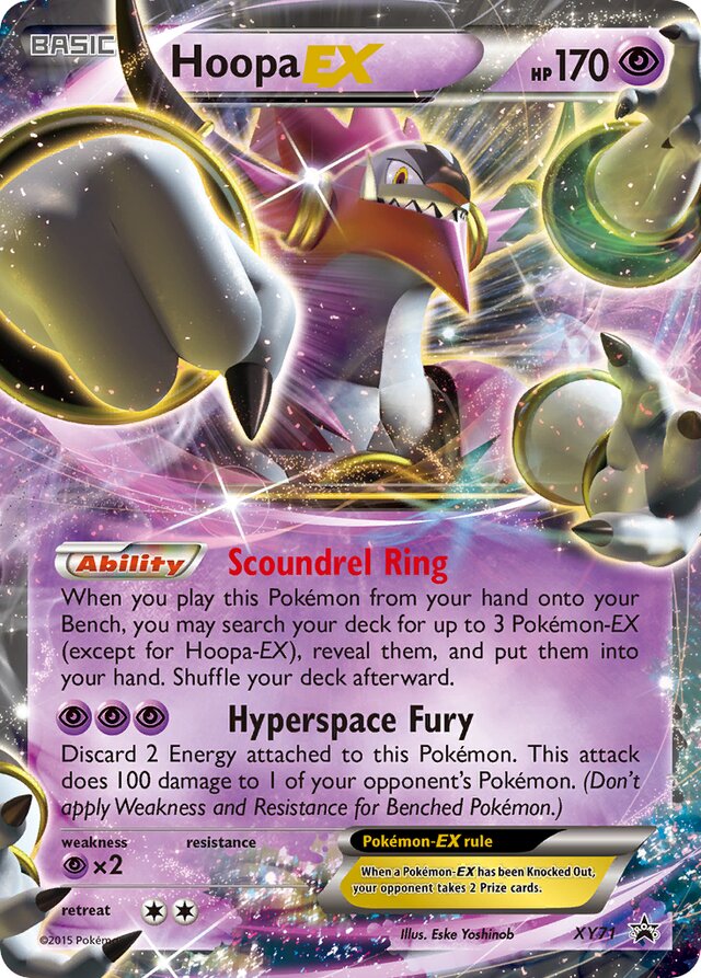 HoopaEX XY Black Star Promos XY71 PROMO
