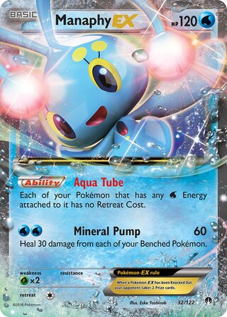 Manaphy-EX (BREAKpoint 32/122)