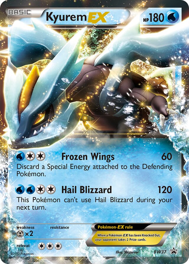 Kyurem-EX BW Black Star Promos BW37 PROMO