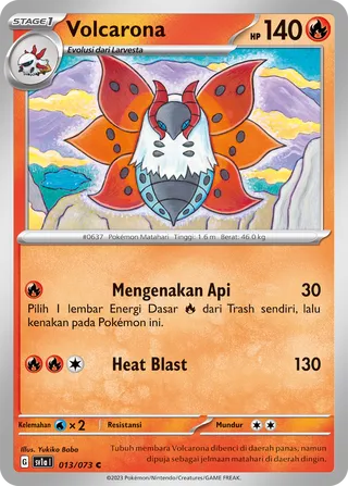 Volcarona (Triplet Beat 013/073)