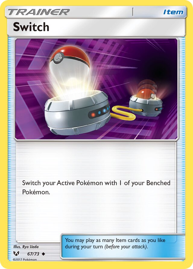 Switch Shining Legends 67/73 Uncommon