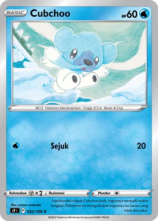 Cubchoo (Star Birth 032/100)
