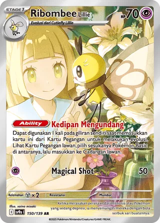 Lillie's Ribombee (Bonds of Destiny 150/139)