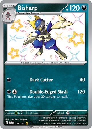 Bisharp (Paldean Fates 186/091)