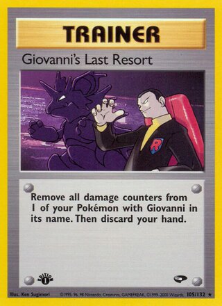 Giovanni's Last Resort (Gym Challenge 105/132)