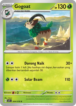 Gogoat (Scarlet ex 004/078)