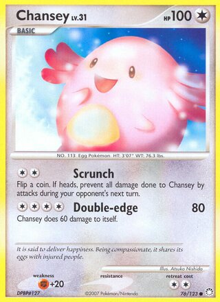 Chansey (Mysterious Treasures 76/123)