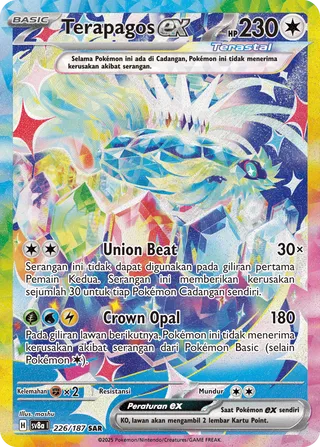 Terapagos ex (Terastal Festival ex 226/187)