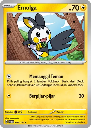 Emolga (Black & White 061/172)