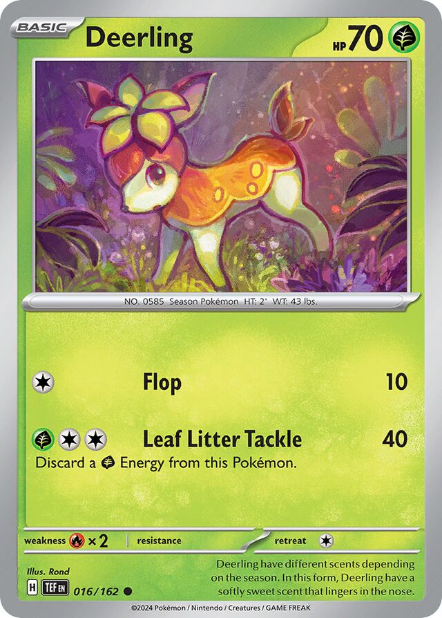 016/162 Deerling TEF Common