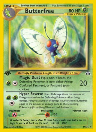 Butterfree (Neo Discovery 19/75)