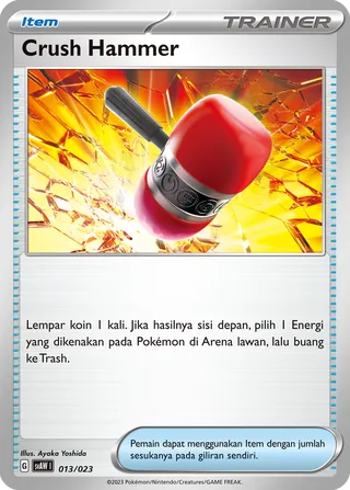 Crushing Hammer (Quaxly & Mimikyu ex Starter Deck ex 013/023)