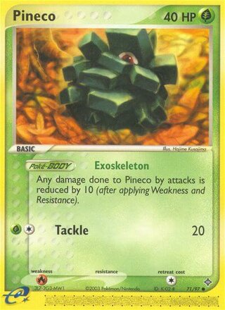 Pineco (EX Dragon 71/97)