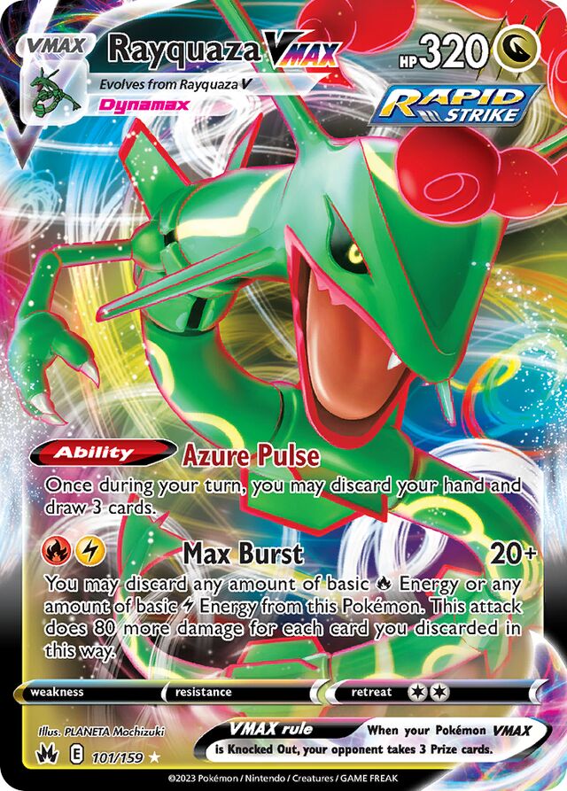 Rayquaza VMAX (Crown Zenith 101/159) (International TCG) – TCG Collector