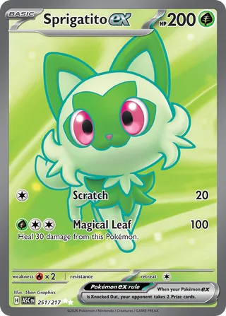 Sprigatito ex (Ascended Heroes 251/217)