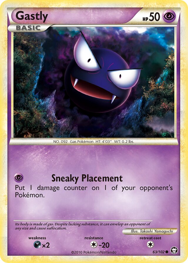 Gastly Triumphant 63/102 Common