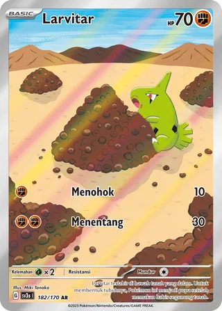 Larvitar (Black Shine 182/170)