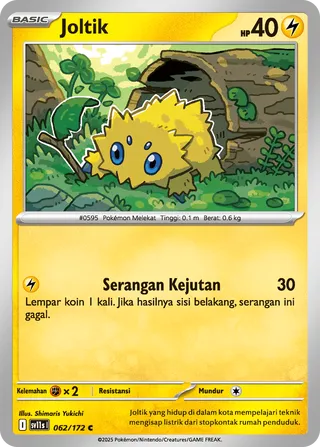 Joltik (Black & White 062/172)