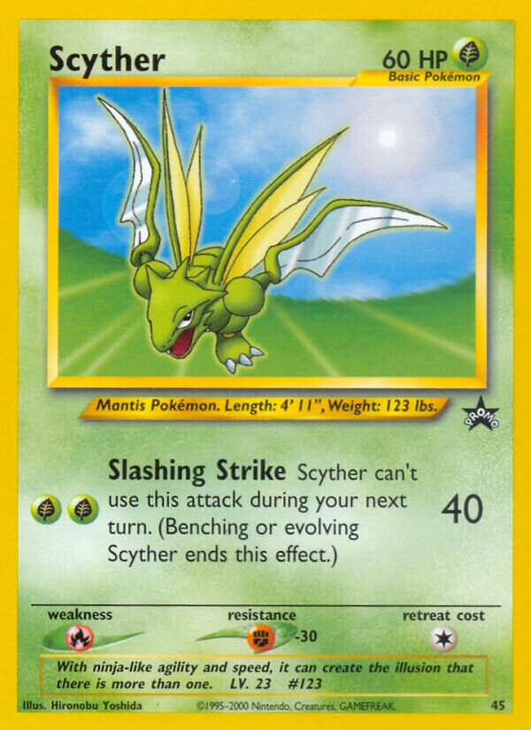 Scyther Wizards Black Star Promos 45 PROMO